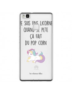 Coque Huawei P9 Lite Je suis une licorne, quand je pète...