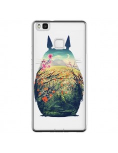 Coque Huawei P9 Lite Totoro Manga Comics Transparente -...