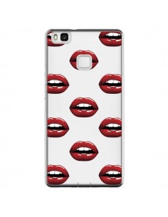 Coque Huawei P9 Lite Lèvres Rouges Lips Transparente -...