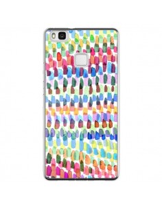 Coque Huawei P9 Lite Artsy Strokes Stripes Colorful -...