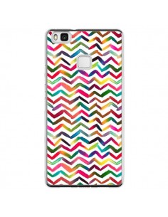 Coque Huawei P9 Lite Chevron Stripes Multicolored -...
