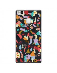 Coque Huawei P9 Lite Dreamy Animal Shapes Black - Ninola...