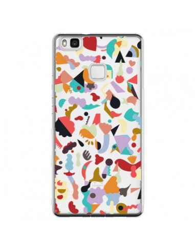 Coque Huawei P9 Lite Dreamy Animal Shapes White - Ninola Design