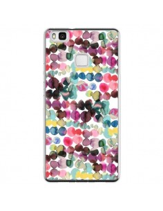 Coque Huawei P9 Lite Gradient Tropical Color Lines -...