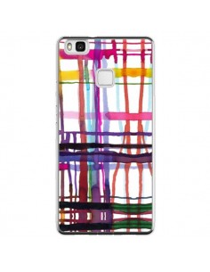 Coque Huawei P9 Lite Little Textured Dots Pink - Ninola...