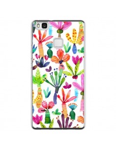 Coque Huawei P9 Lite Overlapped Watercolor Dots - Ninola...