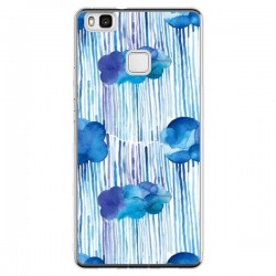 Coque Huawei P9 Lite Rain Stitches Neon - Ninola Design