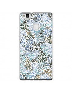 Coque Huawei P9 Lite Smoky Marble Watercolor Pink -...