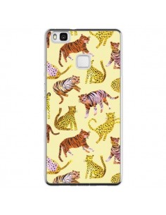 Coque Huawei P9 Lite Sweet Roses Blooms Mint Desert -...