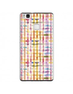 Coque Huawei P9 Lite Vichy Black Yellow - Ninola Design