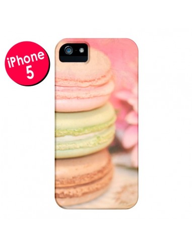 Coque Macarons pour iPhone 5 et 5S - Lisa Argyropoulos