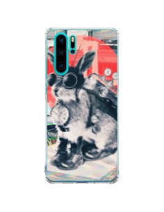 Coque Huawei P30 Pro Lapin Time Traveller - Ali Gulec