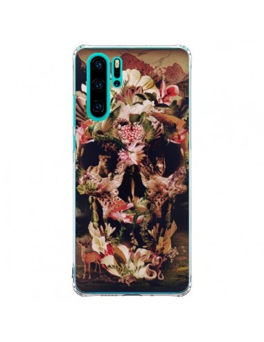 Coque Huawei P30 Pro Jungle Skull Tête de Mort - Ali Gulec