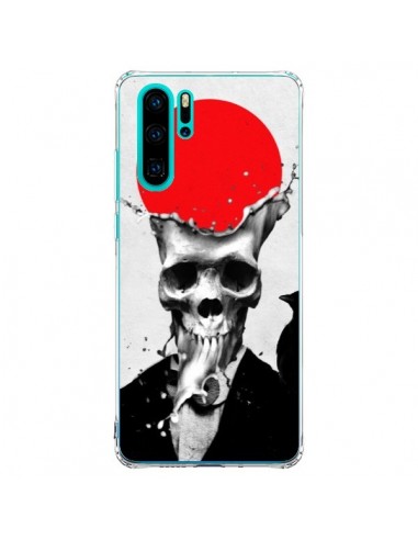 Coque Huawei P30 Pro Splash Skull Tête de Mort - Ali Gulec