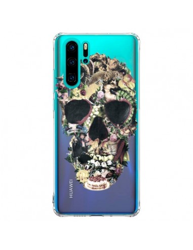 Coque Huawei P30 Pro Skull Vintage Tête de Mort Transparente - Ali Gulec