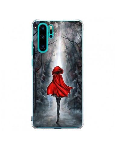 Coque Huawei P30 Pro Le Petit Chaperon Rouge Bois - Annya Kai