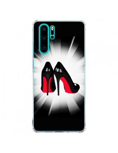 Coque Huawei P30 Pro Chaussures Semelles Rouges Red Soles Femme - Aurelie Scour