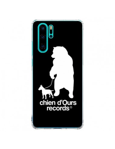Coque Huawei P30 Pro Chien d'Ours Records Musique - Bertrand Carriere