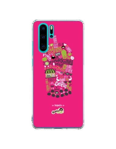 Coque Huawei P30 Pro Bubble Fever Original Flavour Rose - Bubble Fever