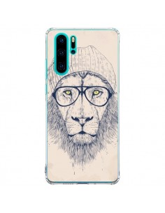 Coque Huawei P30 Pro Cool Lion Lunettes - Balazs Solti