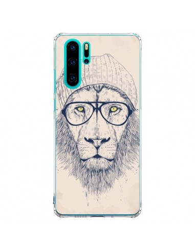 Coque Huawei P30 Pro Cool Lion Lunettes - Balazs Solti