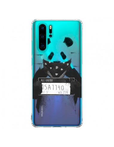 Coque Huawei P30 Pro Bad Panda Transparente - Balazs Solti