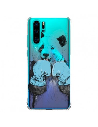 Coque Huawei P30 Pro Winner Panda Gagnant Transparente - Balazs Solti