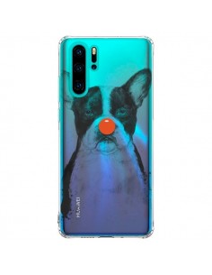 Coque Huawei P30 Pro Clown Bulldog Dog Chien Transparente...