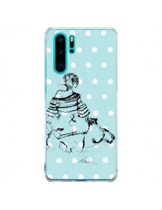 Coque Huawei P30 Pro Croquis Pois Femme Fashion Mode -...