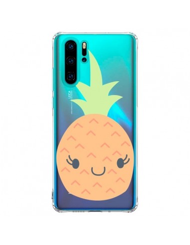 Coque Huawei P30 Pro Ananas Pineapple Fruit Transparente - Claudia Ramos