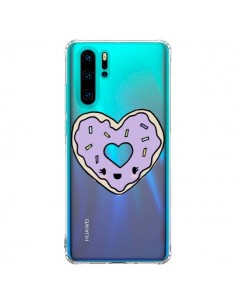 Coque Huawei P30 Pro Donuts Heart Coeur Violet...