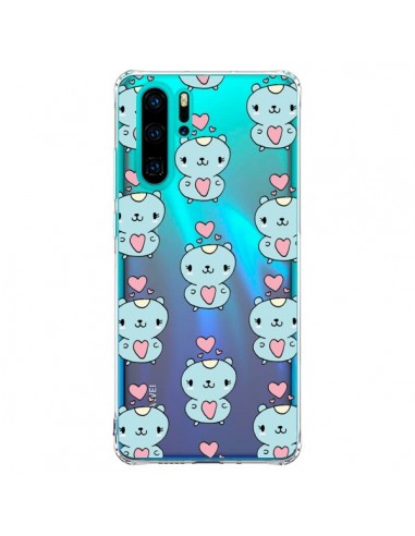 Coque Huawei P30 Pro Hamster Love Amour Transparente - Claudia Ramos