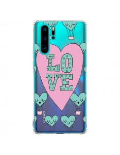 Coque Huawei P30 Pro Love Nuage Montgolfier Transparente...