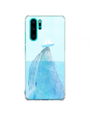 Coque Huawei P30 Pro Baleine Whale Bateau Mer - Eric Fan