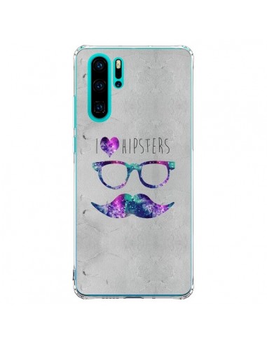 Coque Huawei P30 Pro I Love Hipsters - Eleaxart