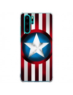 Coque Huawei P30 Pro Captain America Great Defender -...