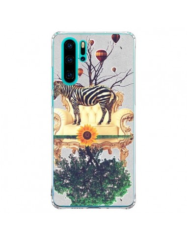Coque Huawei P30 Pro Zebre The World - Eleaxart