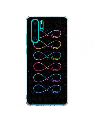 Coque Huawei P30 Pro Love Forever Infini Noir - Eleaxart