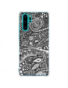 Coque Huawei P30 Pro Azteque Noir et Blanc - Eleaxart