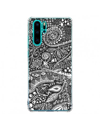 Coque Huawei P30 Pro Azteque Noir et Blanc - Eleaxart