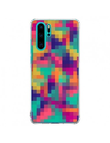 Coque Huawei P30 Pro Exotic Mosaic Pixels Azteque - Eleaxart