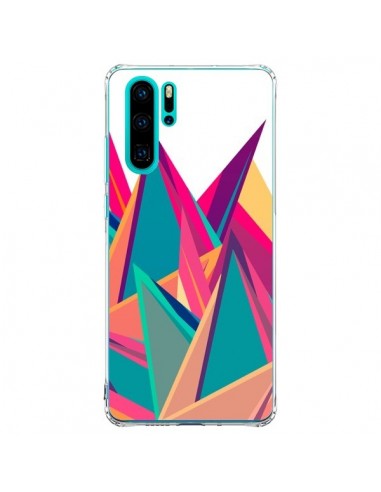 Coque Huawei P30 Pro Triangles Intensive Pic Azteque - Eleaxart