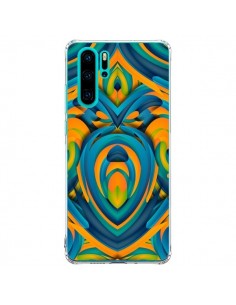 Coque Huawei P30 Pro Cross Heart Azteque Coeur - Eleaxart