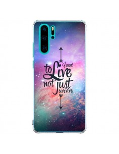 Coque Huawei P30 Pro I want to live Je veux vivre - Eleaxart