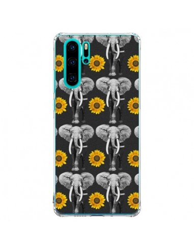 Coque Huawei P30 Pro Elephant Tournesol - Eleaxart