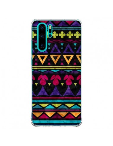 Coque Huawei P30 Pro Triangles Pattern Azteque - Eleaxart
