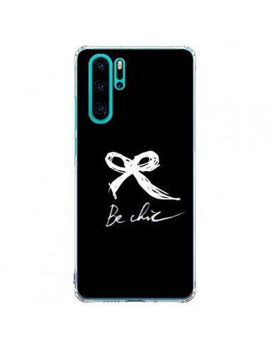 Coque Huawei P30 Pro Be Chic Noeud Papillon Blanc -  Léa Clément