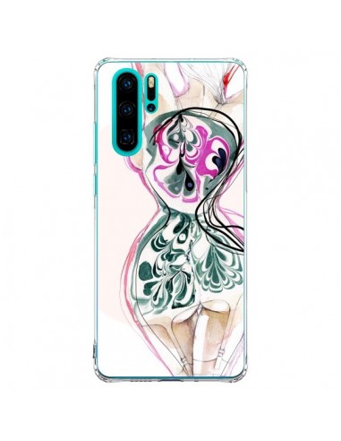 Coque Huawei P30 Pro Femme en fleurs - Elisaveta Stoilova