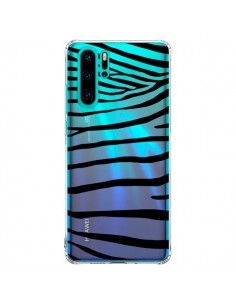 Coque Huawei P30 Pro Zebre Zebra Noir Transparente -...