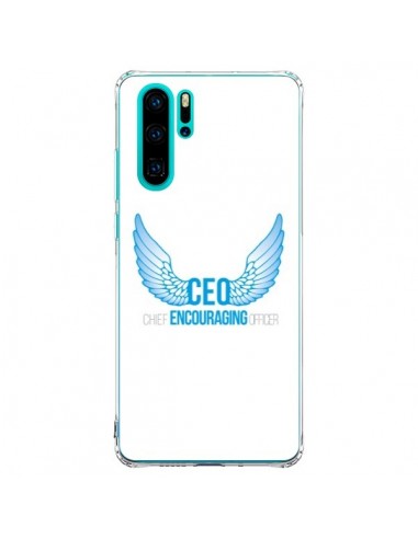 Coque Huawei P30 Pro CEO Chief Encouraging Officer Bleu - Shop Gasoline